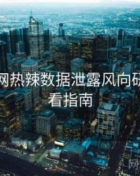 黑料官网热辣数据泄露风向研判，必看指南
